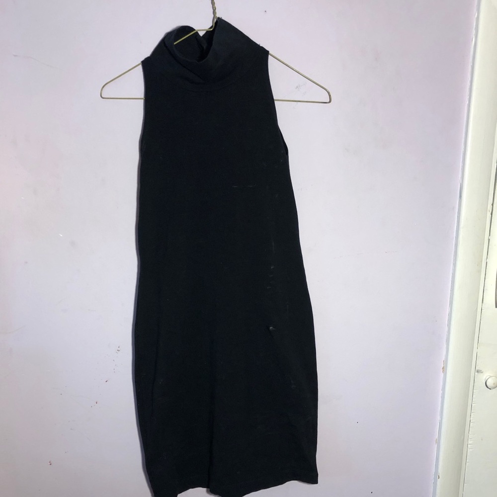 Black cocktail dress